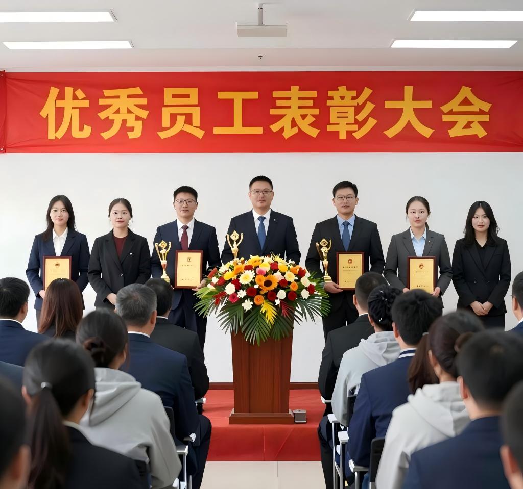 Salutare i lottatori e costruire un nuovo viaggio insieme: la conferenza di encomio dei dipendenti della tecnologia di riscaldamento elettrico di Shenzhen New Hongda si è tenuta con successo