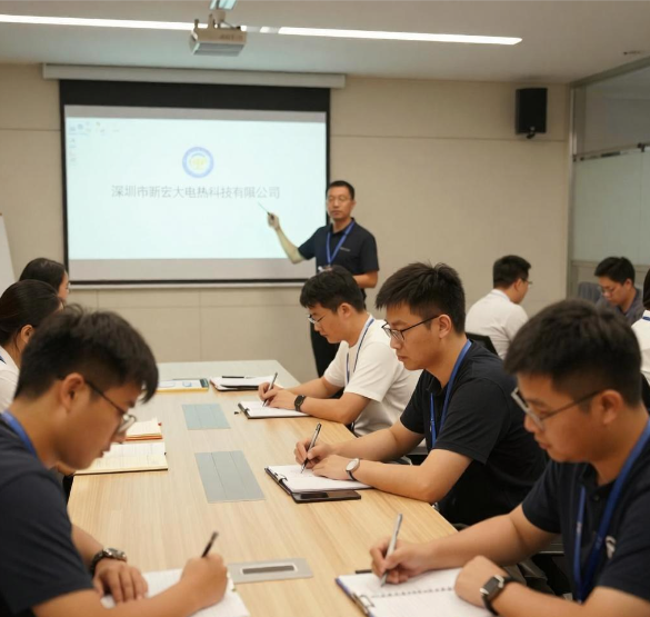Uniti per la crescita, costruiamo un nuovo viaggio insieme: la formazione dei nuovi dipendenti di Shenzhen Xinhongda Electric Heating Technology Co., Ltd. si è conclusa con successo